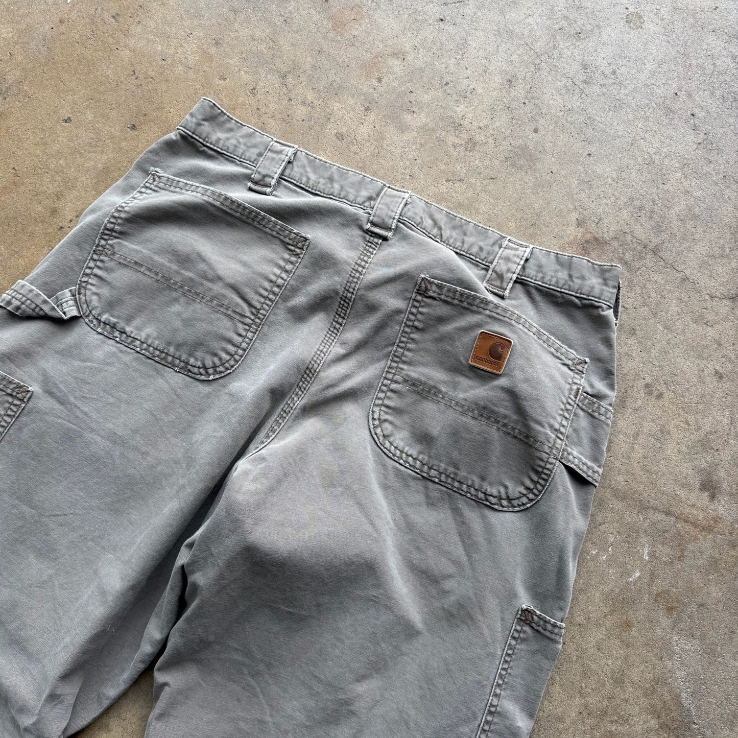Carhartt cream carpenter pants size 36x32
