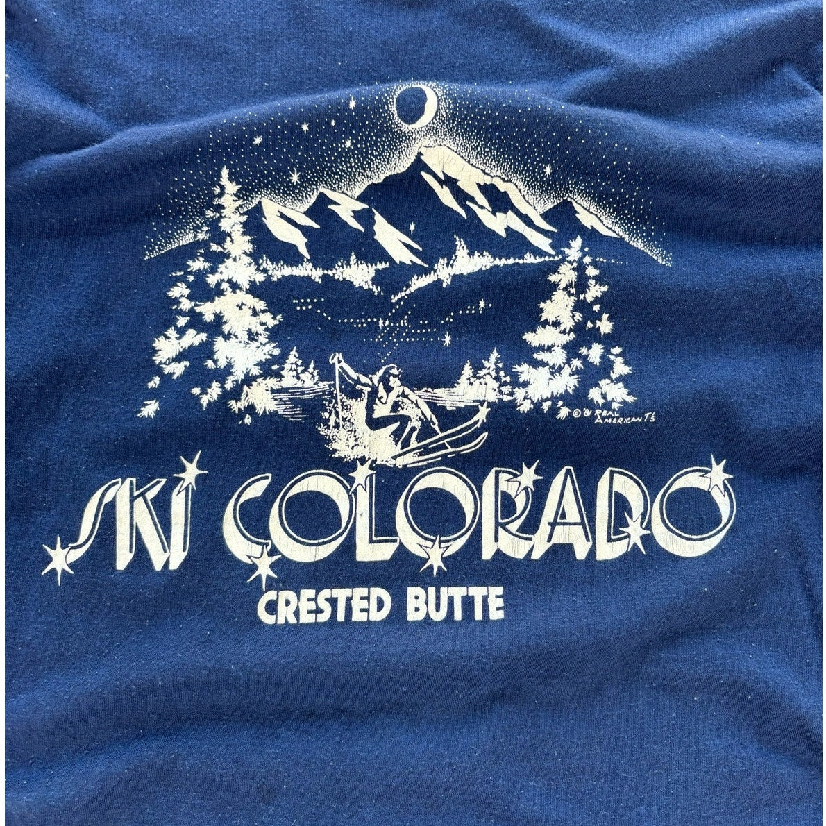 Vintage 1981 Crested Bute Short Sleeved Graphic t-shirt Size XL fits Large