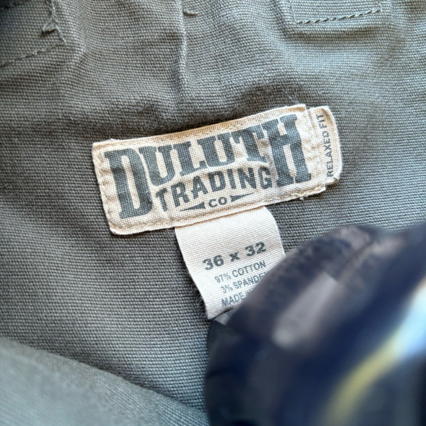 Men's Duluth Trading Company Cargo Pants Size 36x32