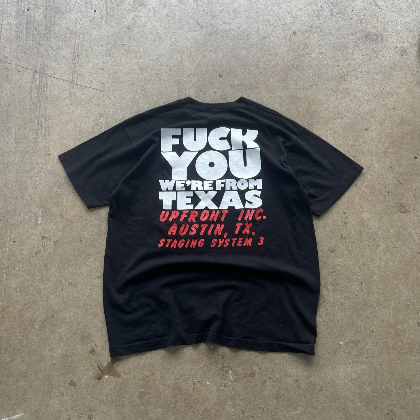 Metallica x Guns and Roses Stadium Tour Vulgar T-shirt (Very Rare) Size XL