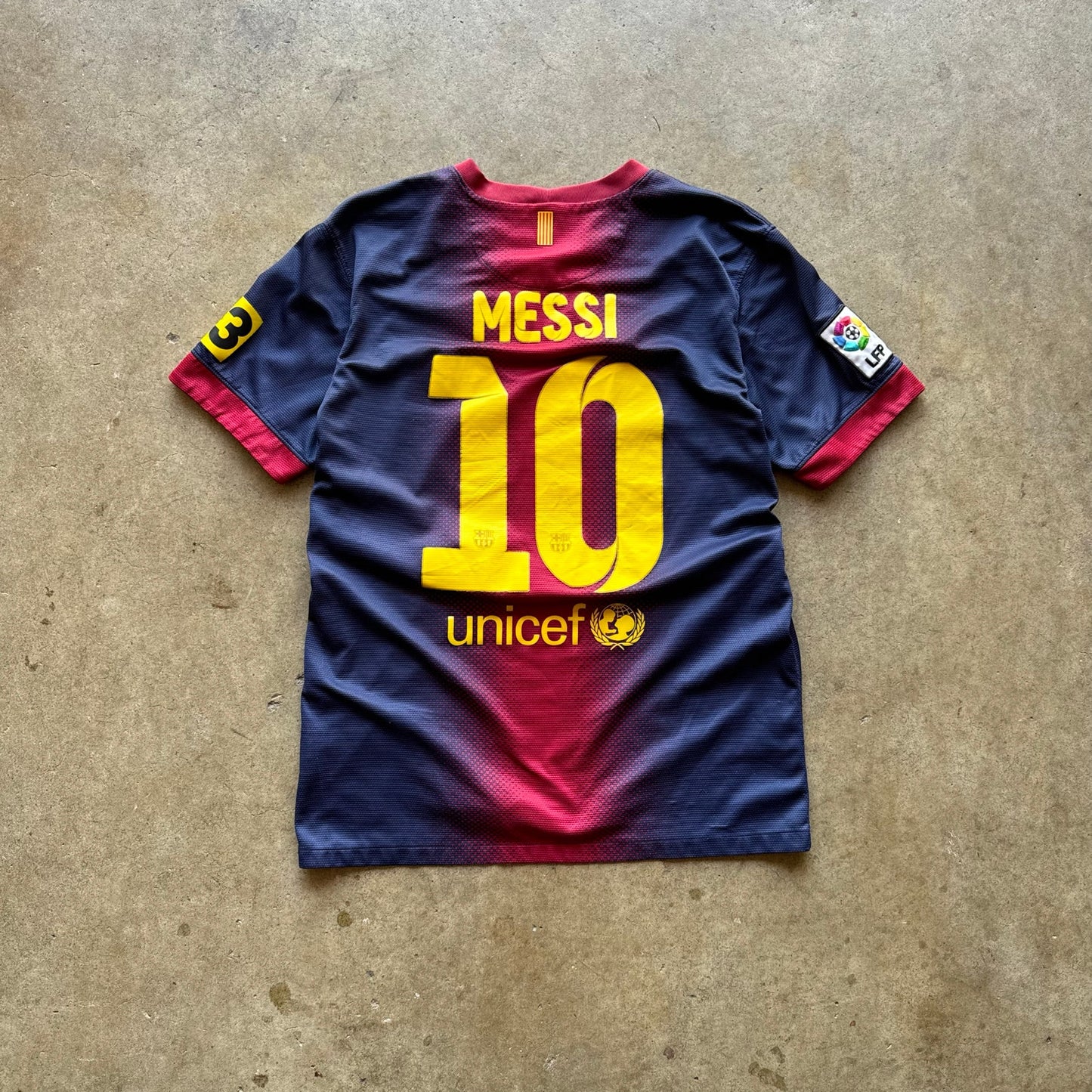 FC Barcelona Spain 2012/2013 Home FOOTBALL SHIRT SOCCER Nike #10 Messi