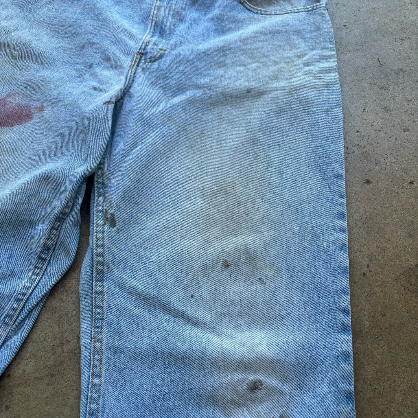 Men's Vintage Light Wash Route 66 Jeans Size 38x34