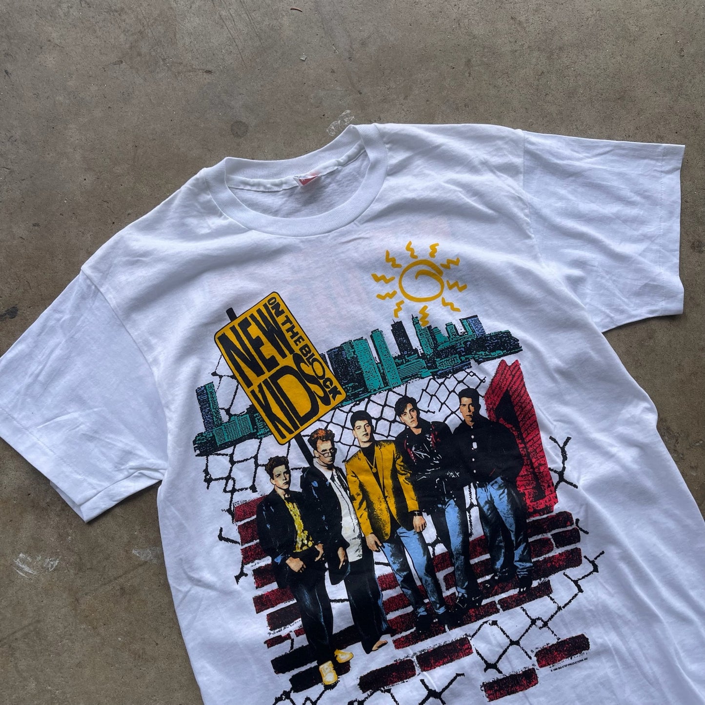 New Kids on the Block Magic Summer Tour T-shirt Size Large
