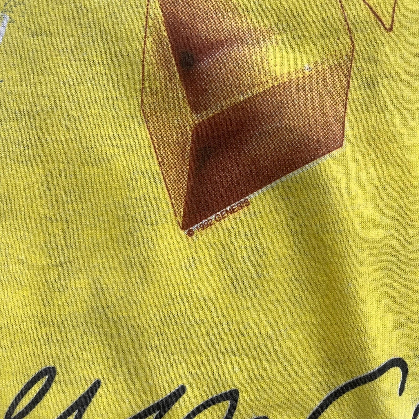 Genesis 1992 AOP Tour T-shirt Size Large