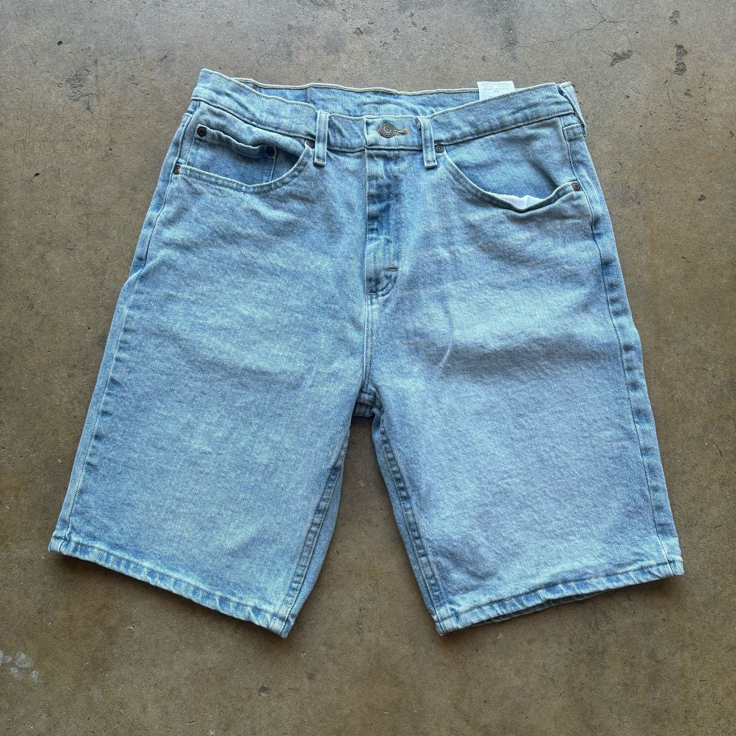 Vintage Wrangler Light Wash Jorts Size 32
