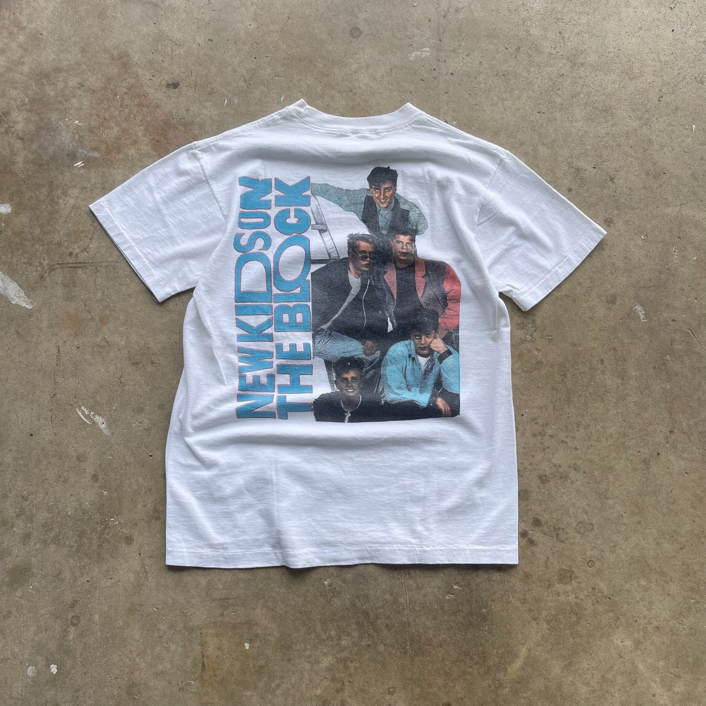 New Kids on the Block Vintage 90's Band Tee Size L-XL