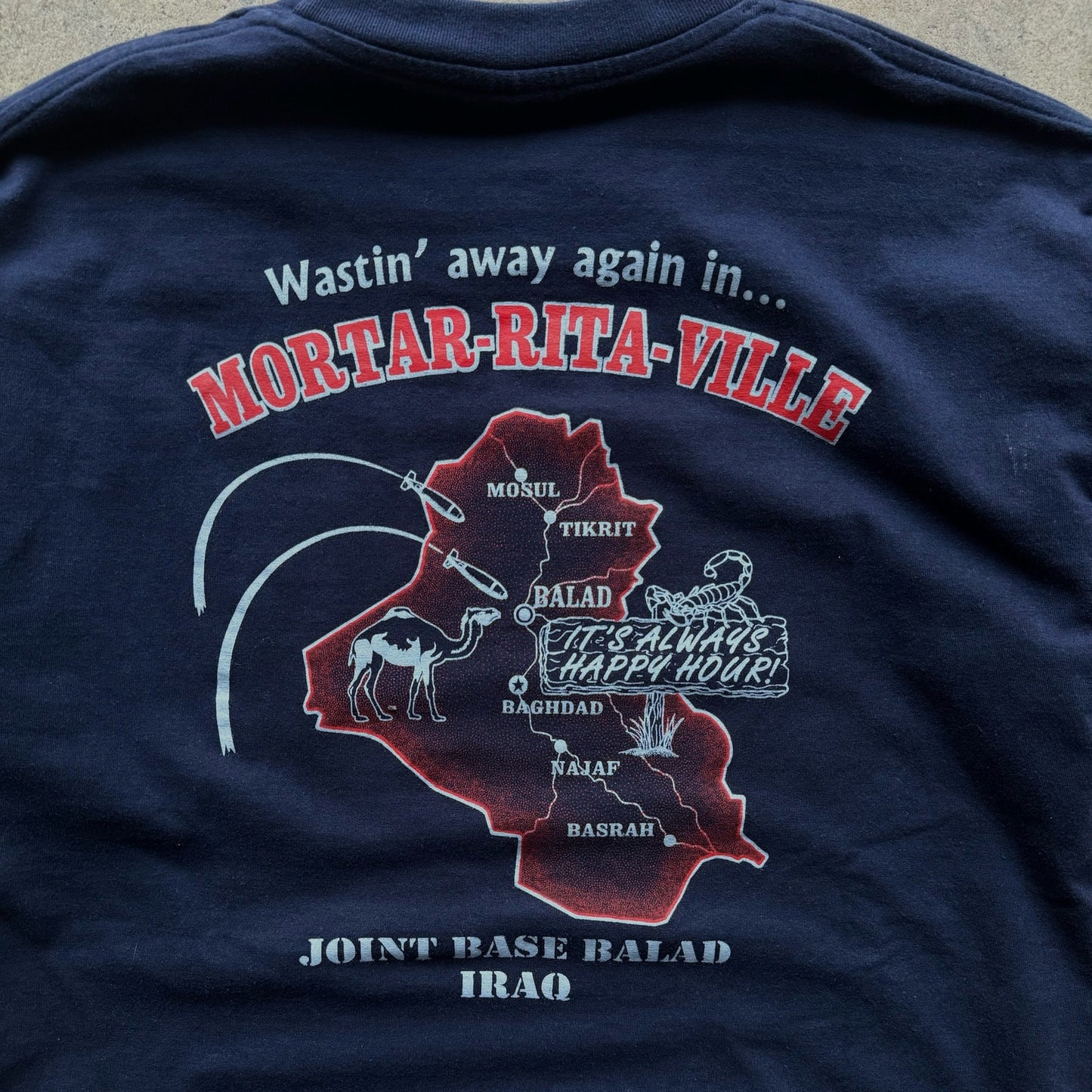 Y2K vintage Morta-Rita-Ville T shirt
