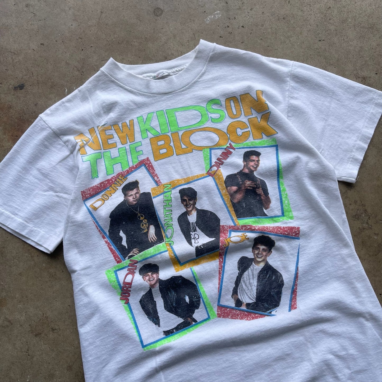 New Kids on the Block Vintage 90's Band Tee Size L-XL