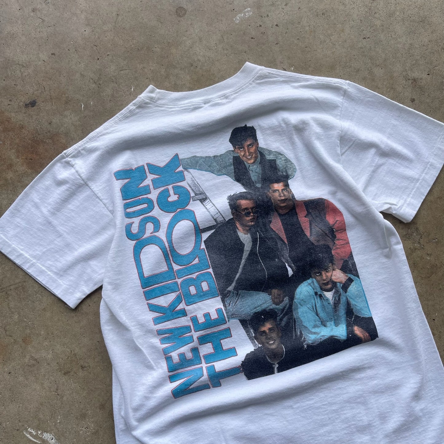 New Kids on the Block Vintage 90's Band Tee Size L-XL