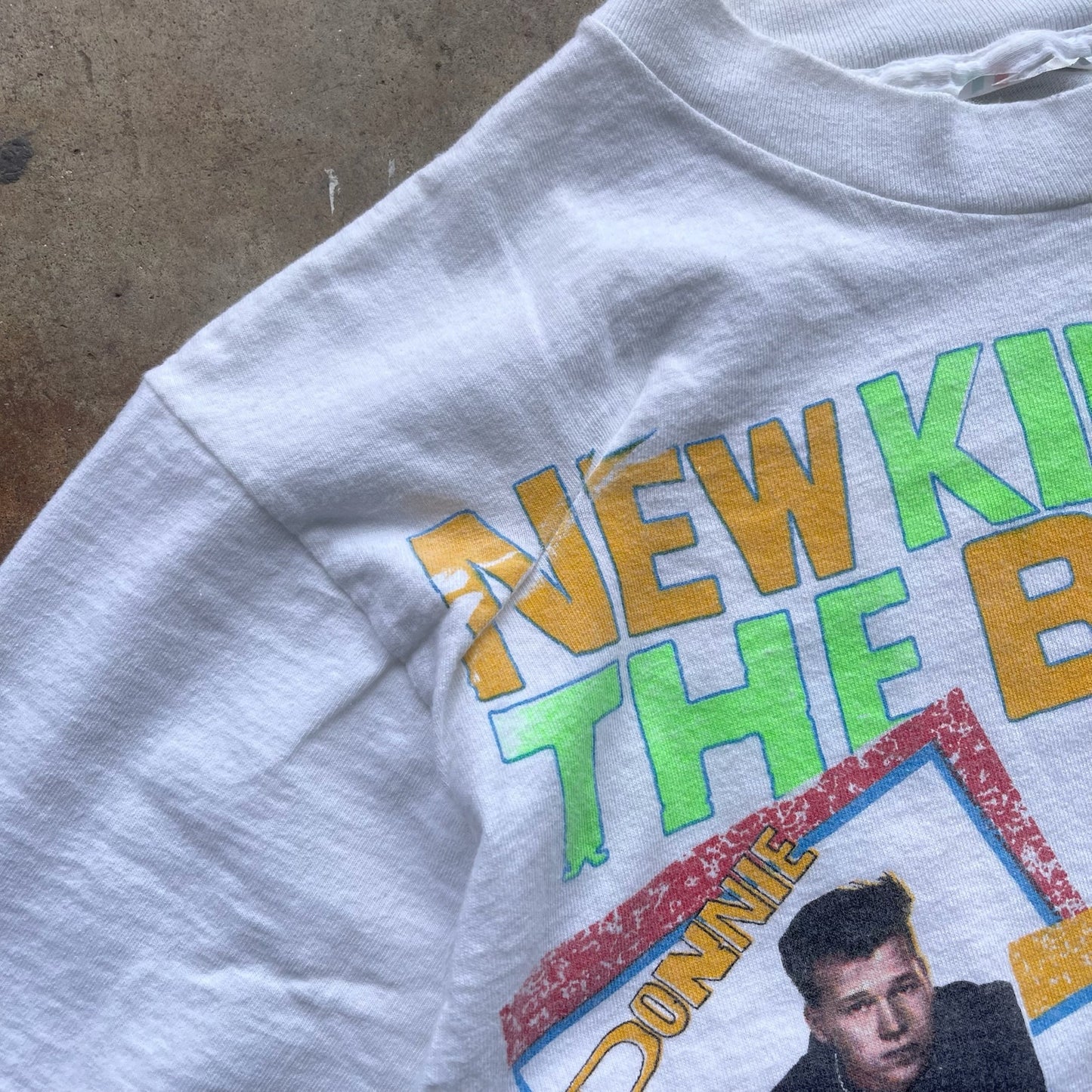 New Kids on the Block Vintage 90's Band Tee Size L-XL