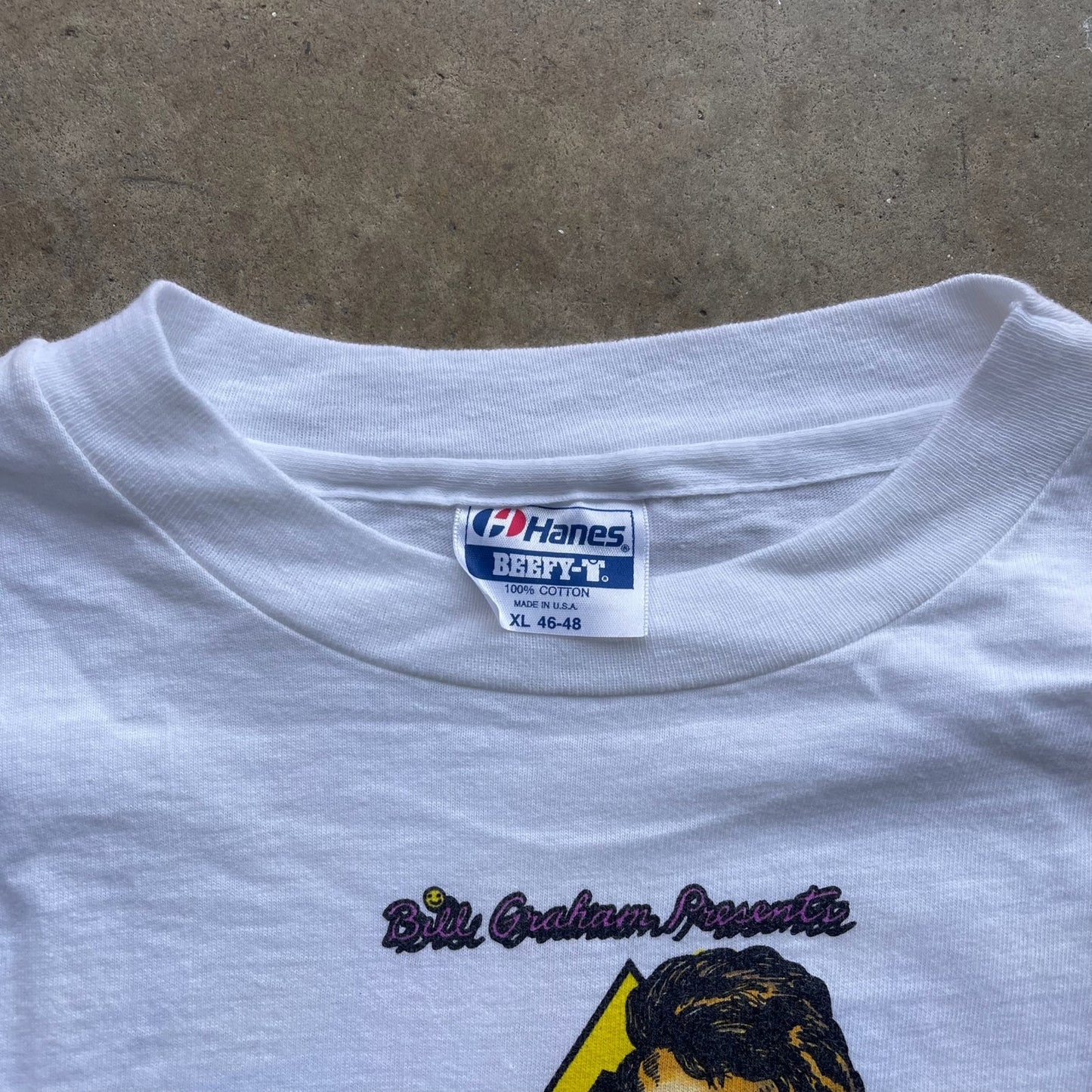 New Kid's on the Block 1990 Day in the green Staff Concert T-shirt size XL