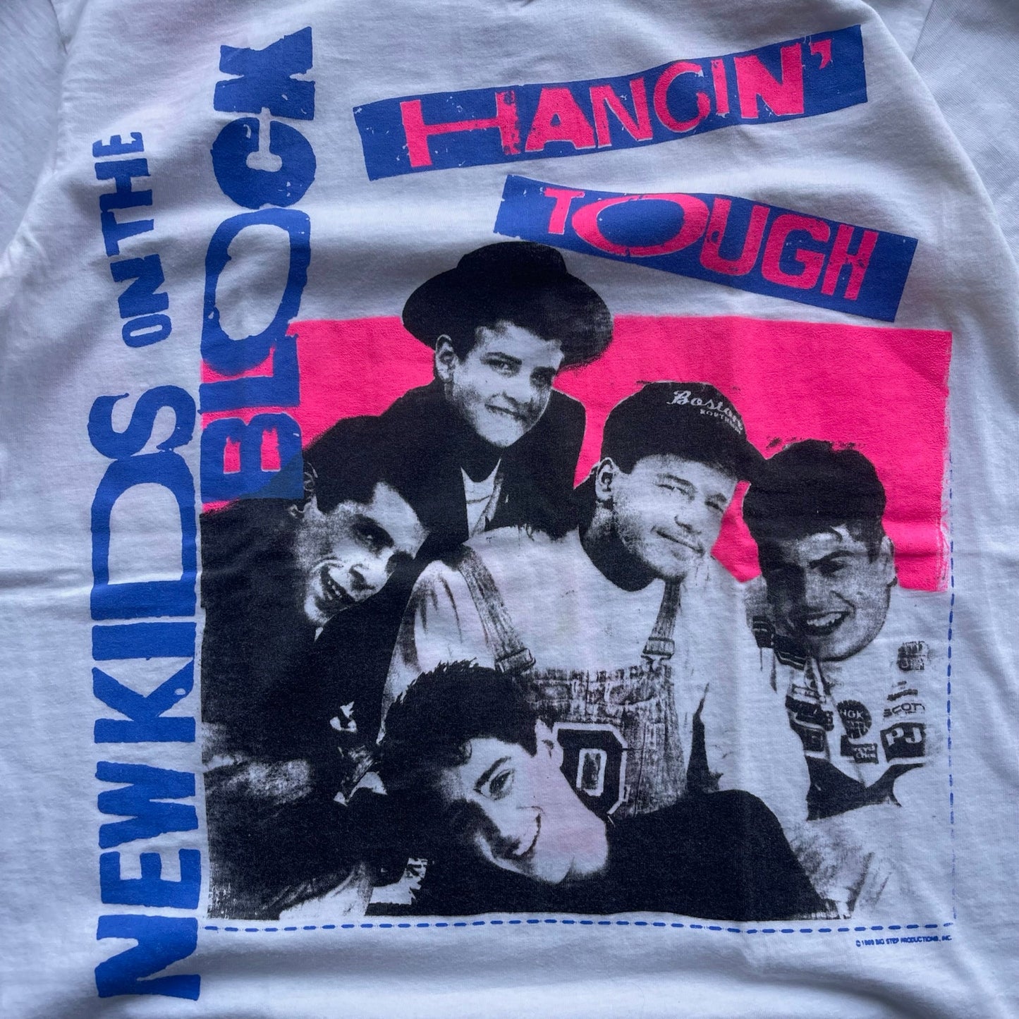 New Kids on the Block Hangin' tough 1989 T-shirt size Large
