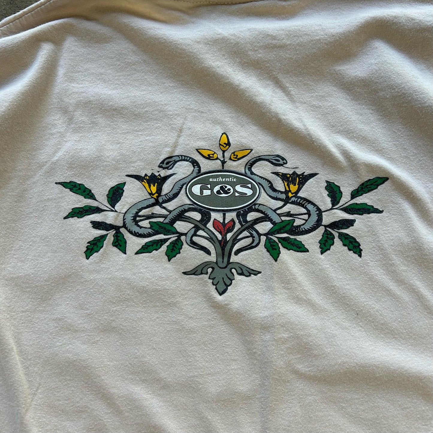 Gordon and smith Long sleeve front and back graphic longsleeve Size XL