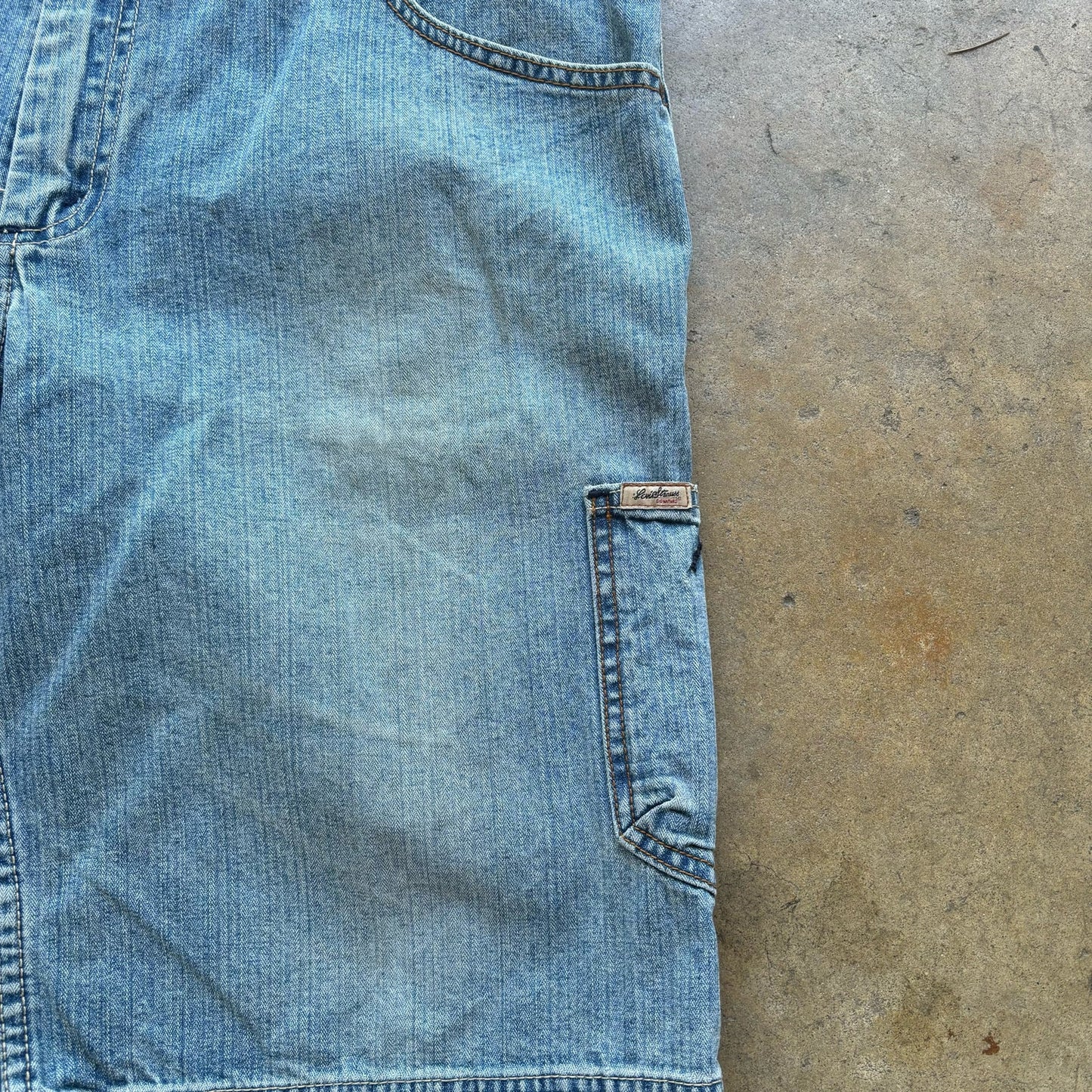 Vintage Levi's Strauss Light wash Denim Jorts Size 34