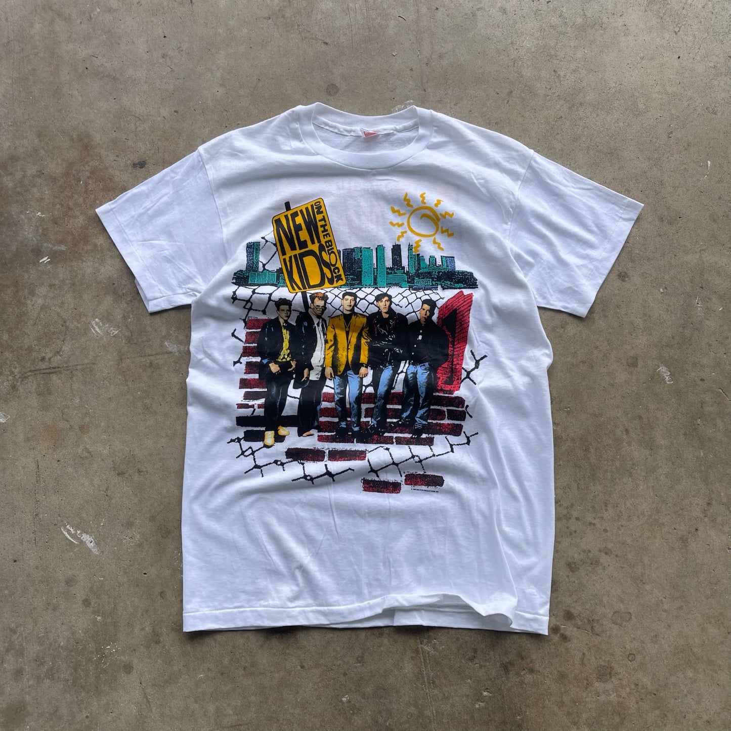 New Kids on the Block Magic Summer Tour T-shirt Size Large