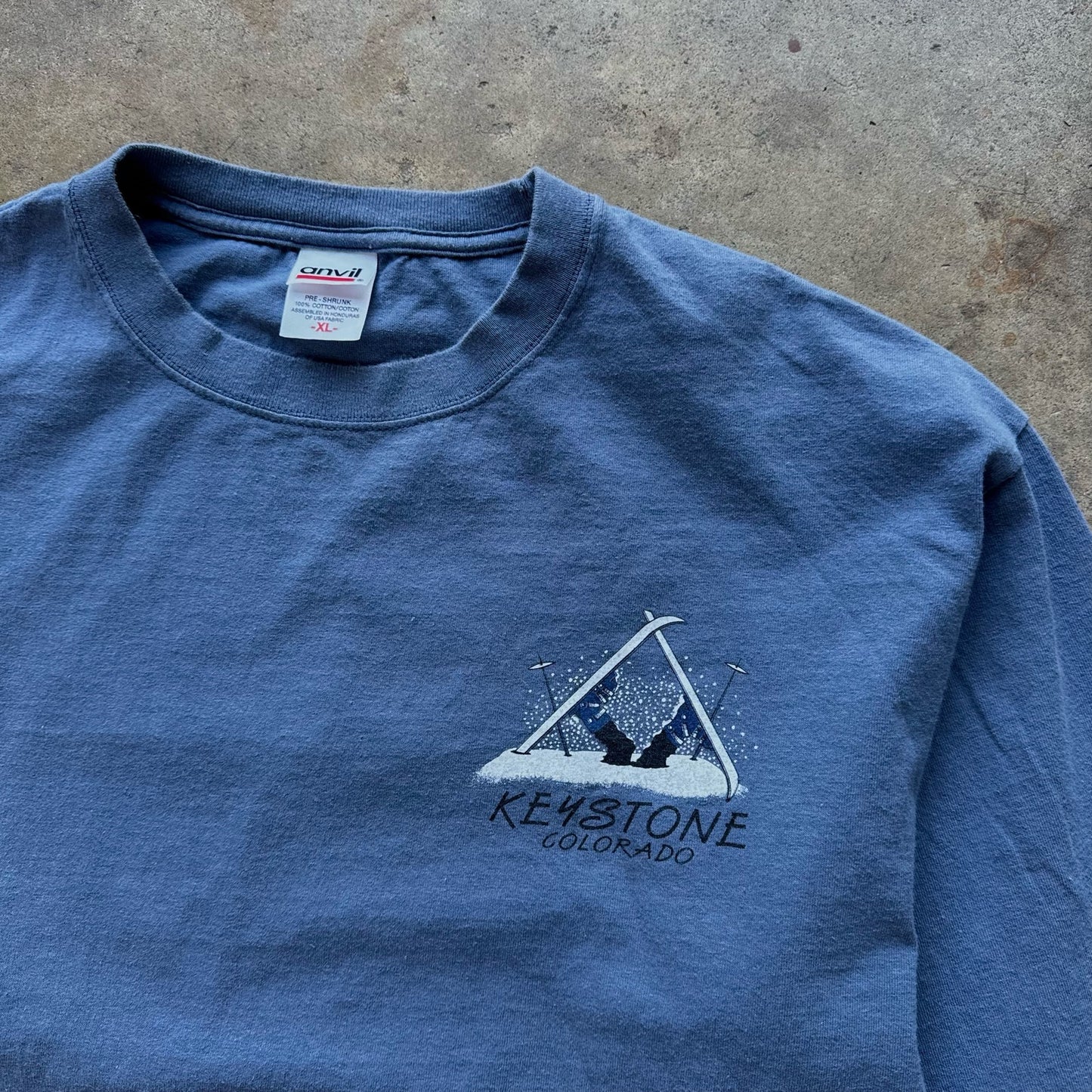 Vintage Keystone Colorado long sleeve crewneck