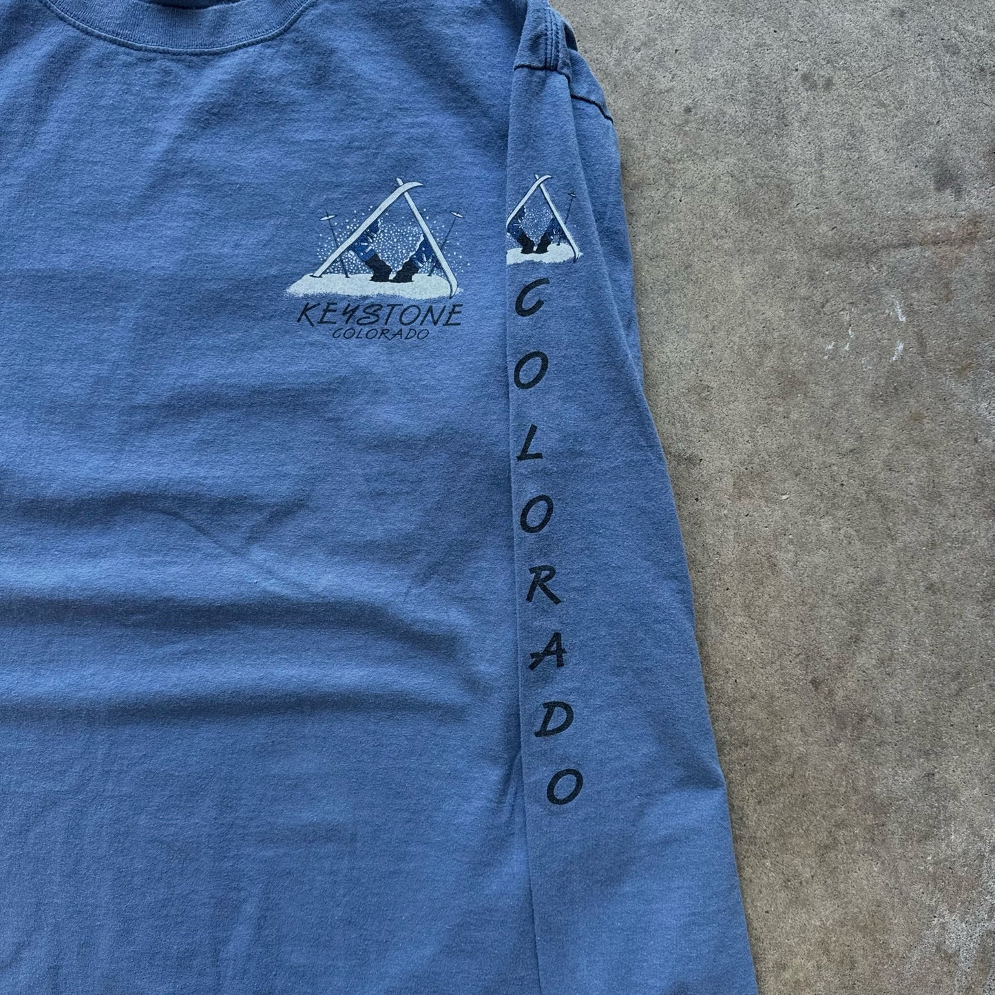 Vintage Keystone Colorado long sleeve crewneck