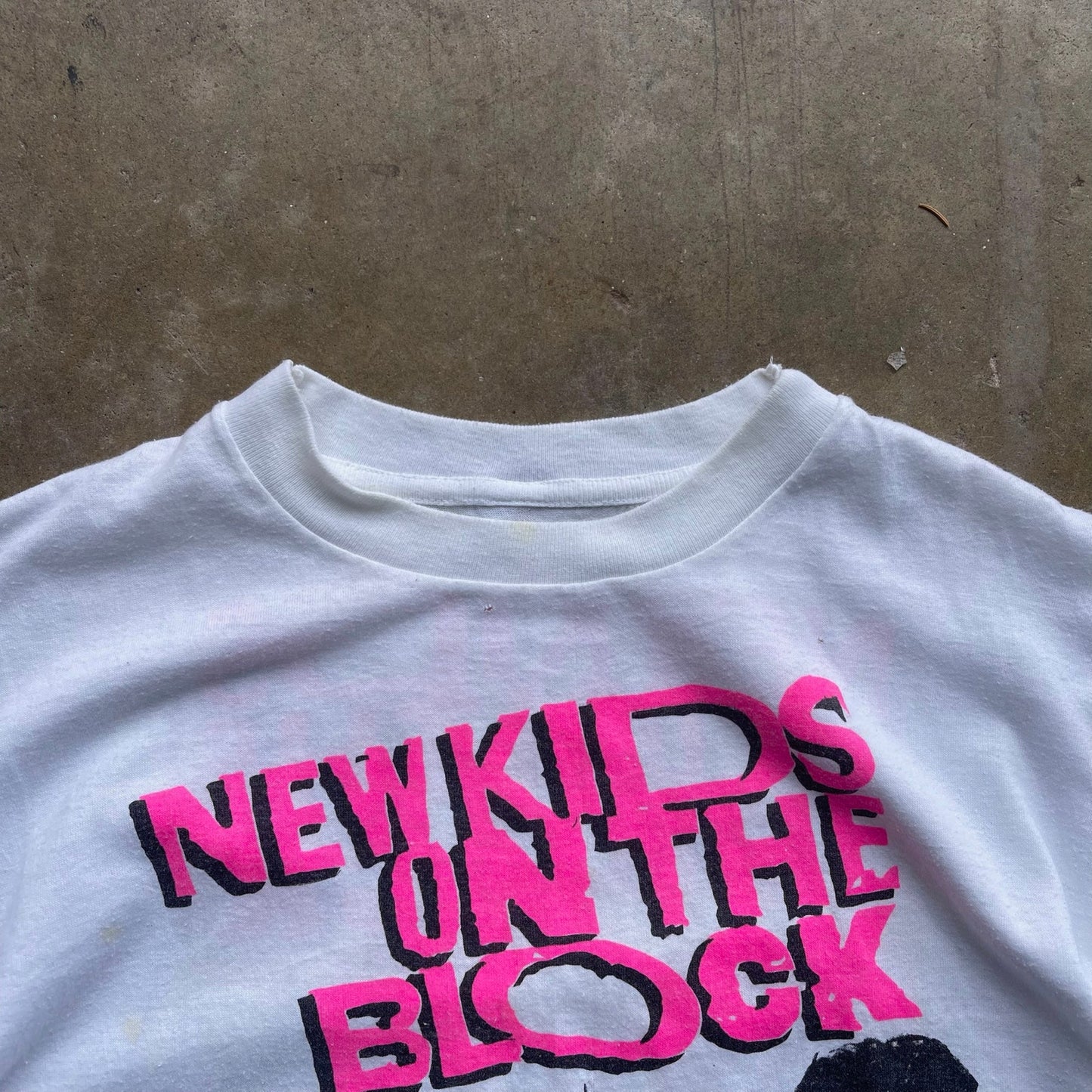 New Kids on the Block World Tour 1990 t-shirt Size L-XL