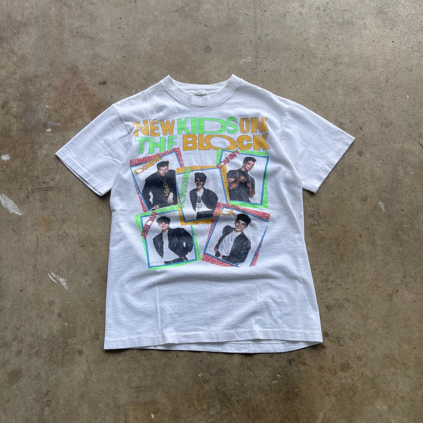 New Kids on the Block Vintage 90's Band Tee Size L-XL