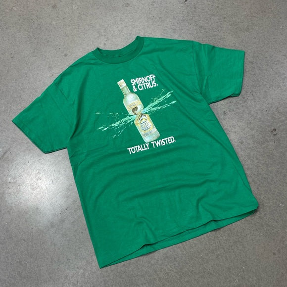 Vintage 90s Smirnoff totally twisted t-shirt size XL
