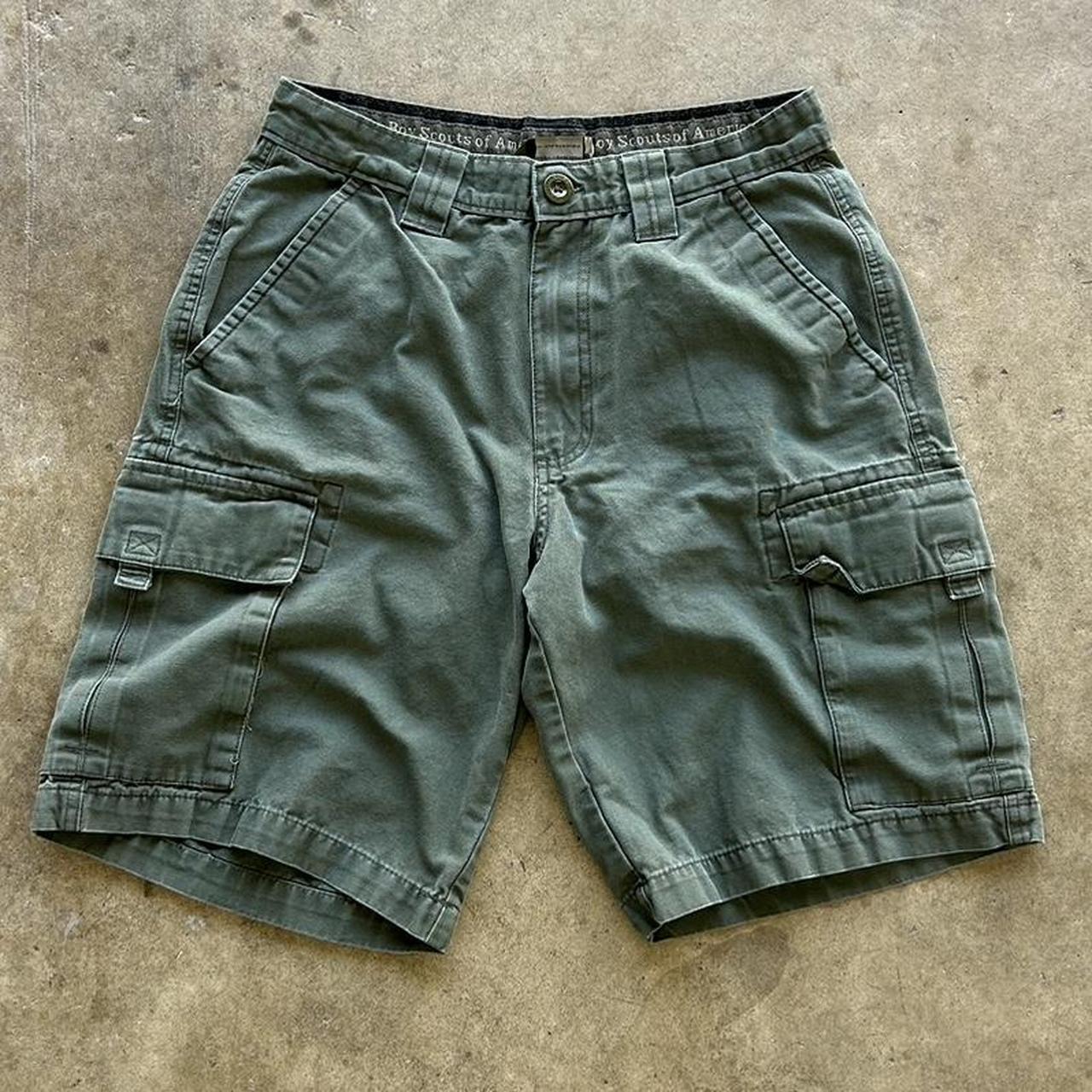 Men's BSA Olive green Cargo Shorts Size 30