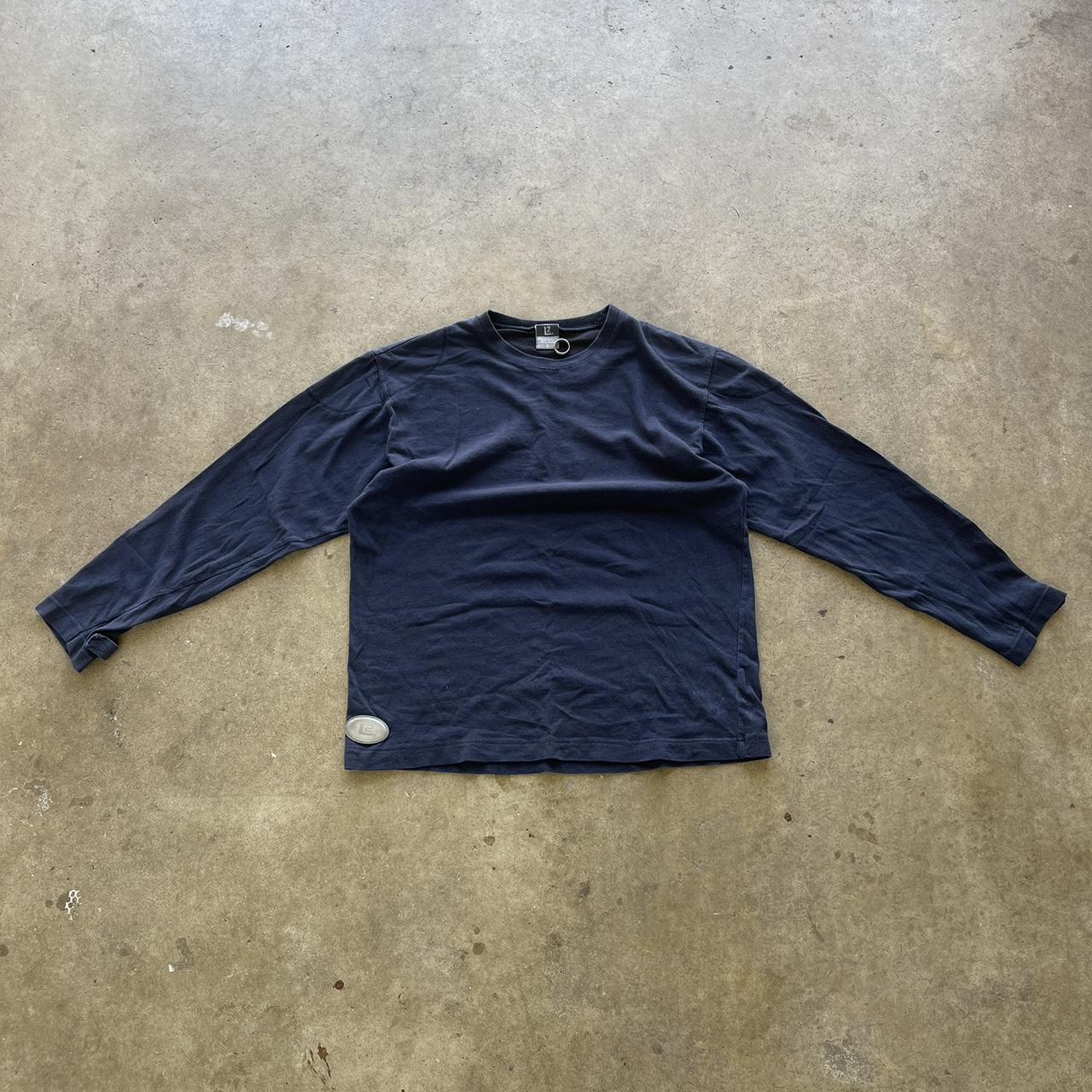 Vintage L2 Levis Blank Dark Blue Long sleeve Size Large