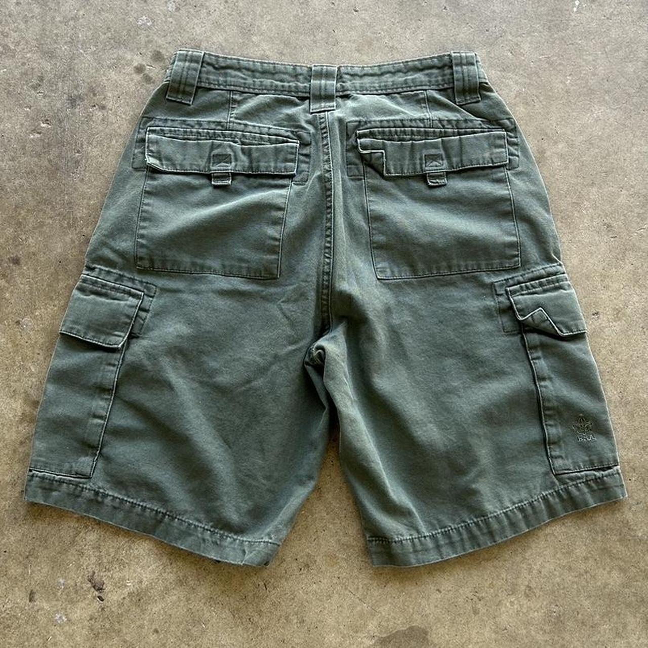 Men's BSA Olive green Cargo Shorts Size 30