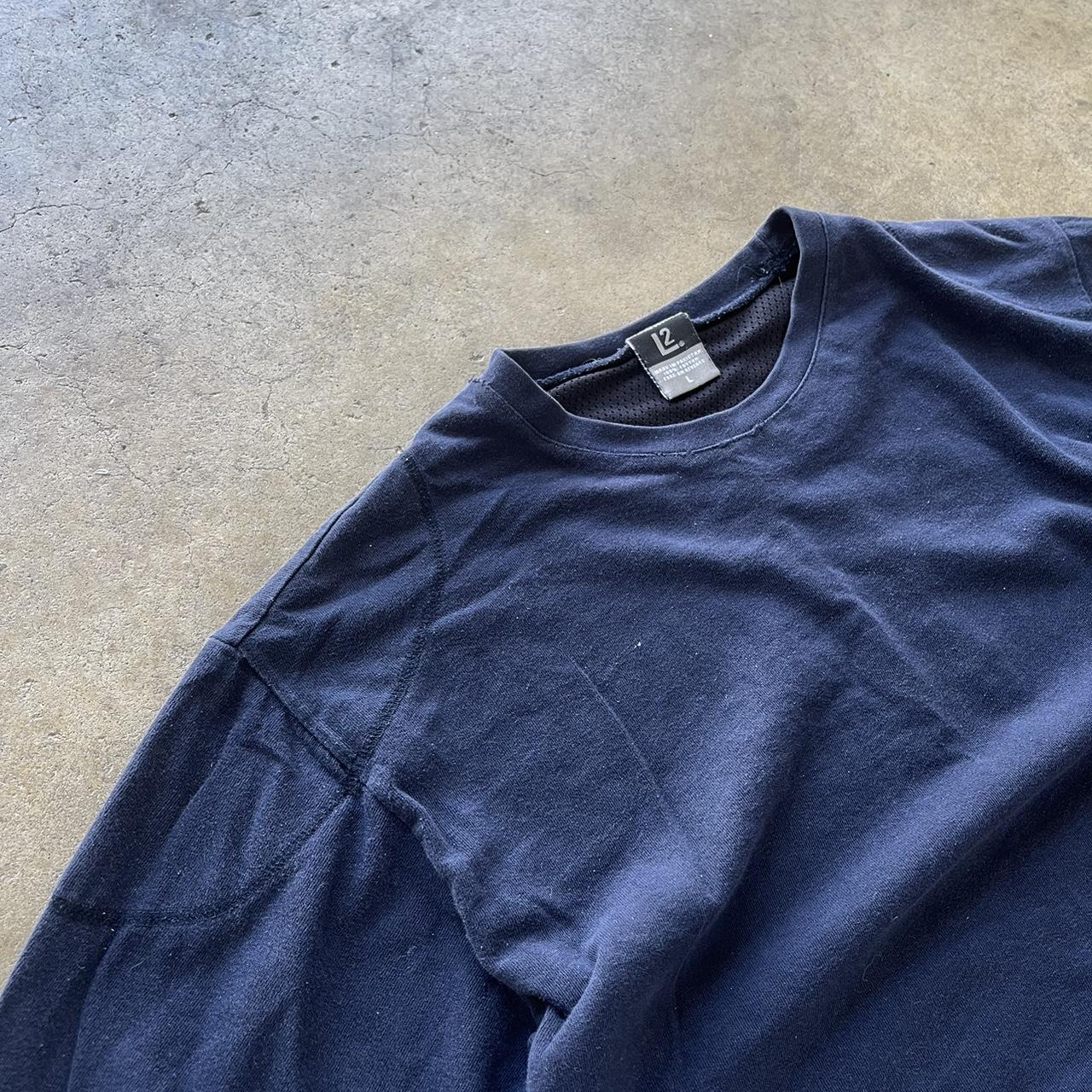 Vintage L2 Levis Blank Dark Blue Long sleeve Size Large