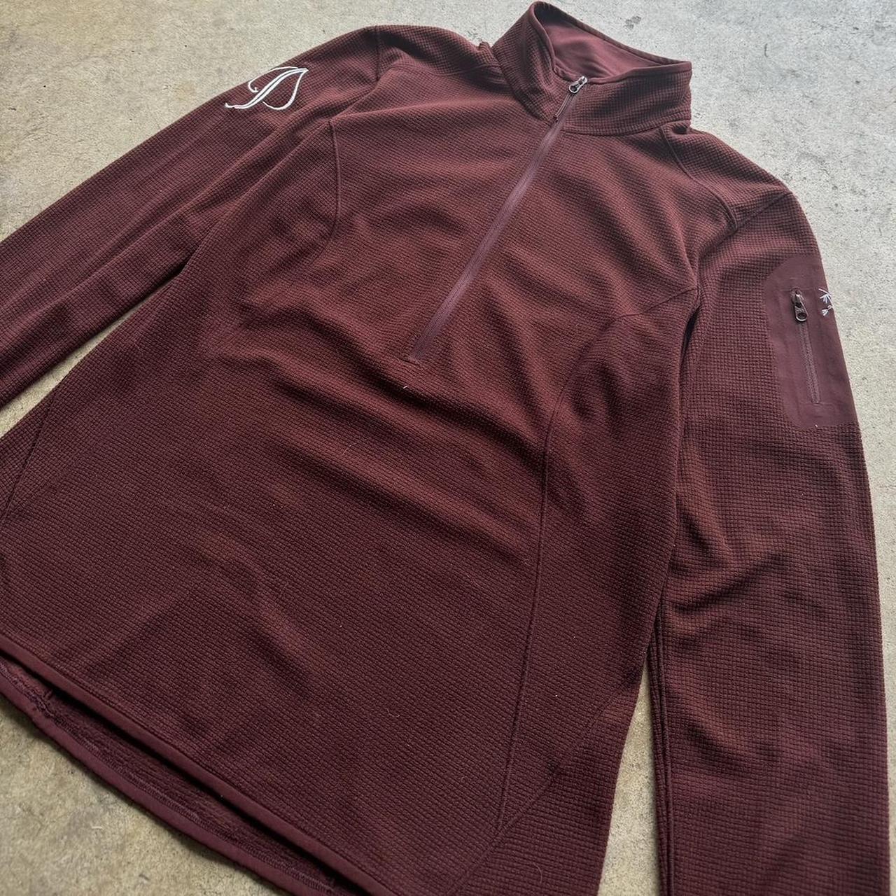 Women's Arcteryx Microgrid 1/4 Zip Fleece Jacket size Small