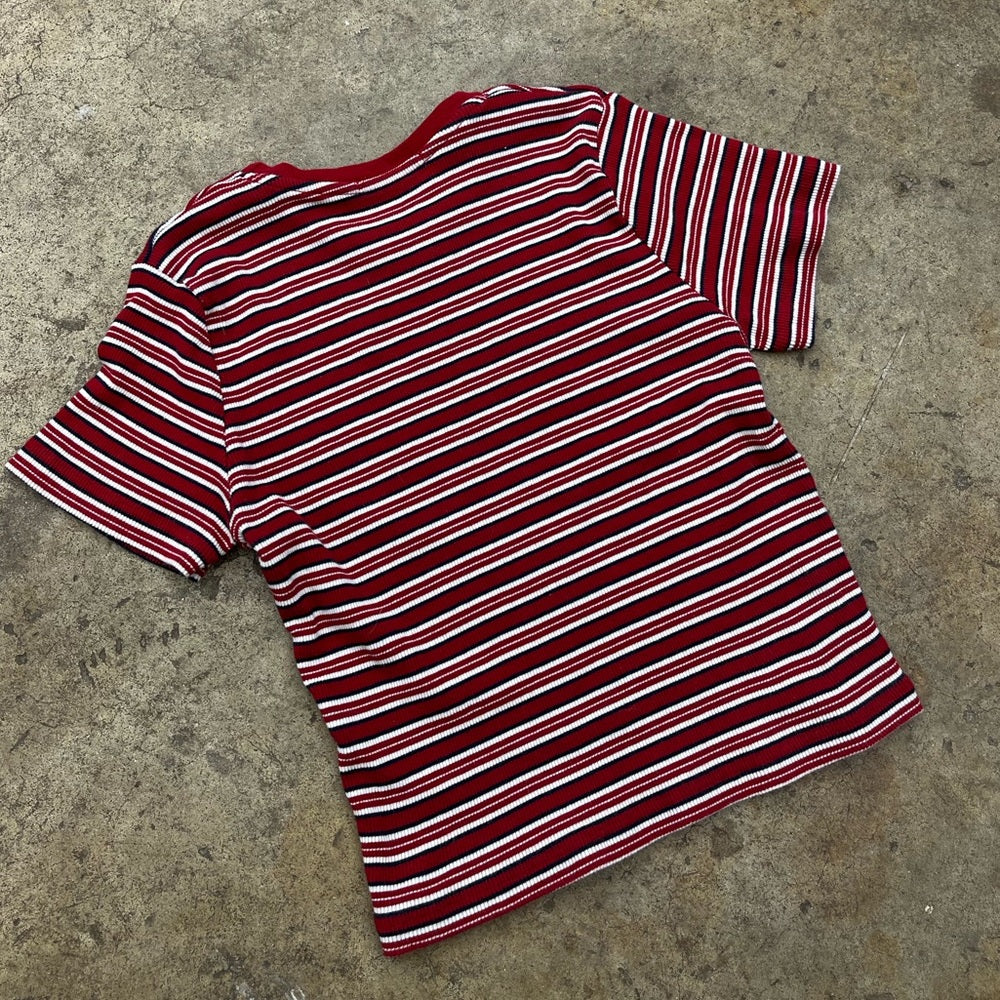 Women’s Y2K Brandy Melville Srtiped short sleeve shirt size 4
