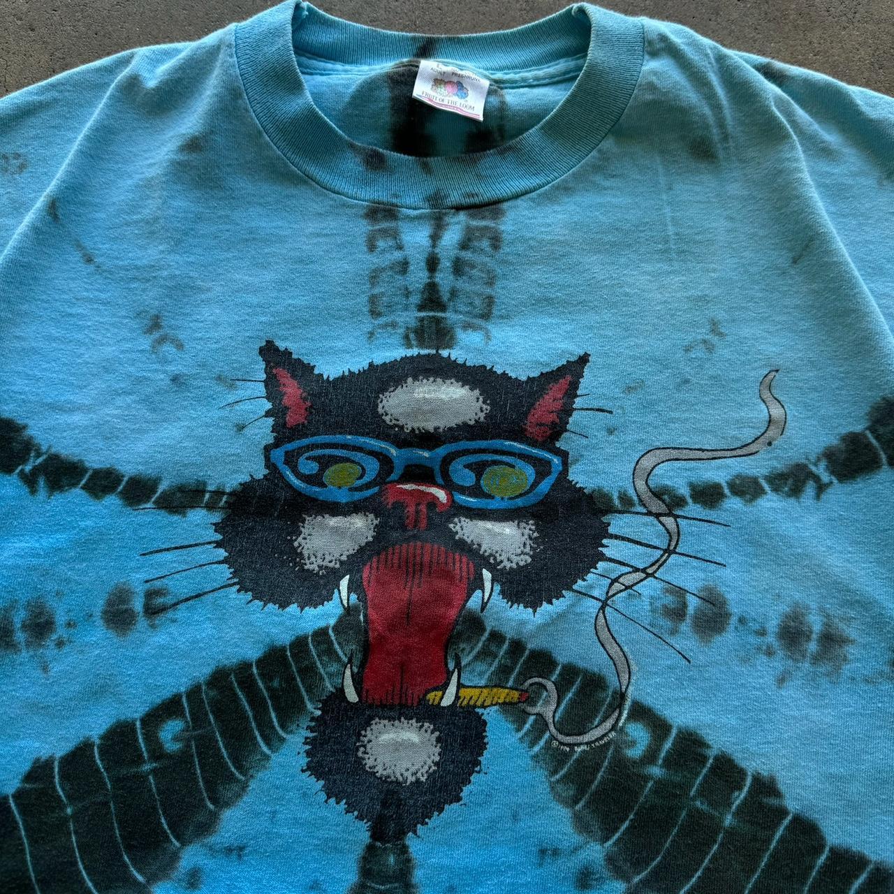 Vintage 1994 Blues Traveler Rare Tie-dye T-shirt Size Large