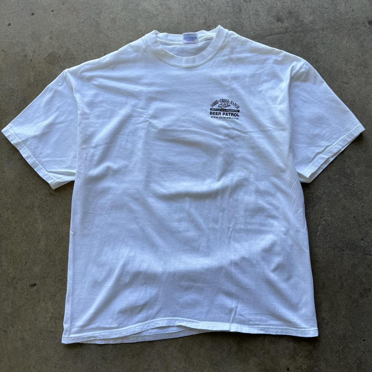 Men's Y2K Beer Patrol T-shirt Size XL