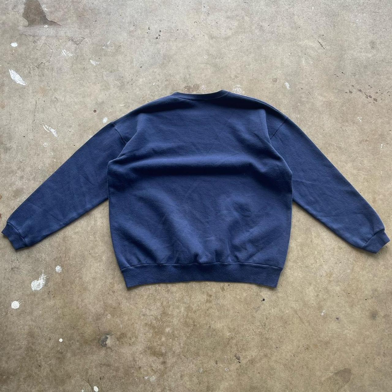Blank Navy Blue Vintage Crewneck Size XL