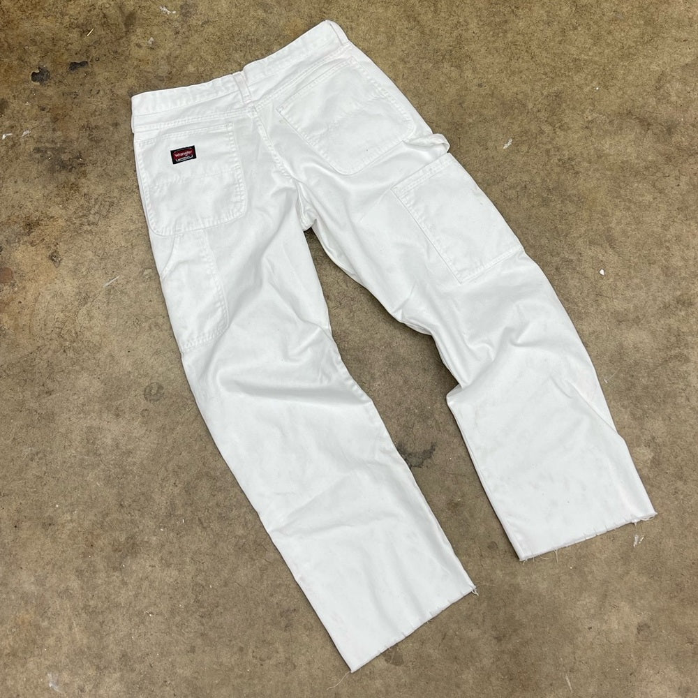 Men’s Y2K White Wrangler Carpenter pants size 32x32
