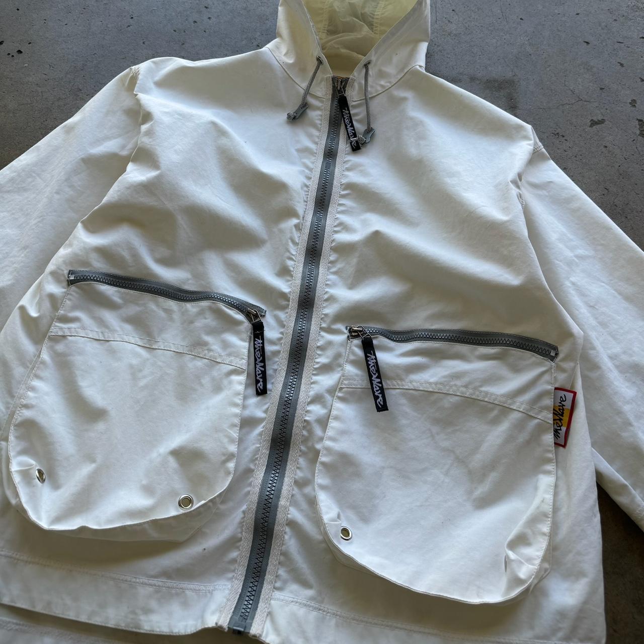Vintage 90's The Wave Italian Made Cargo Jacket size 2 fits XXL