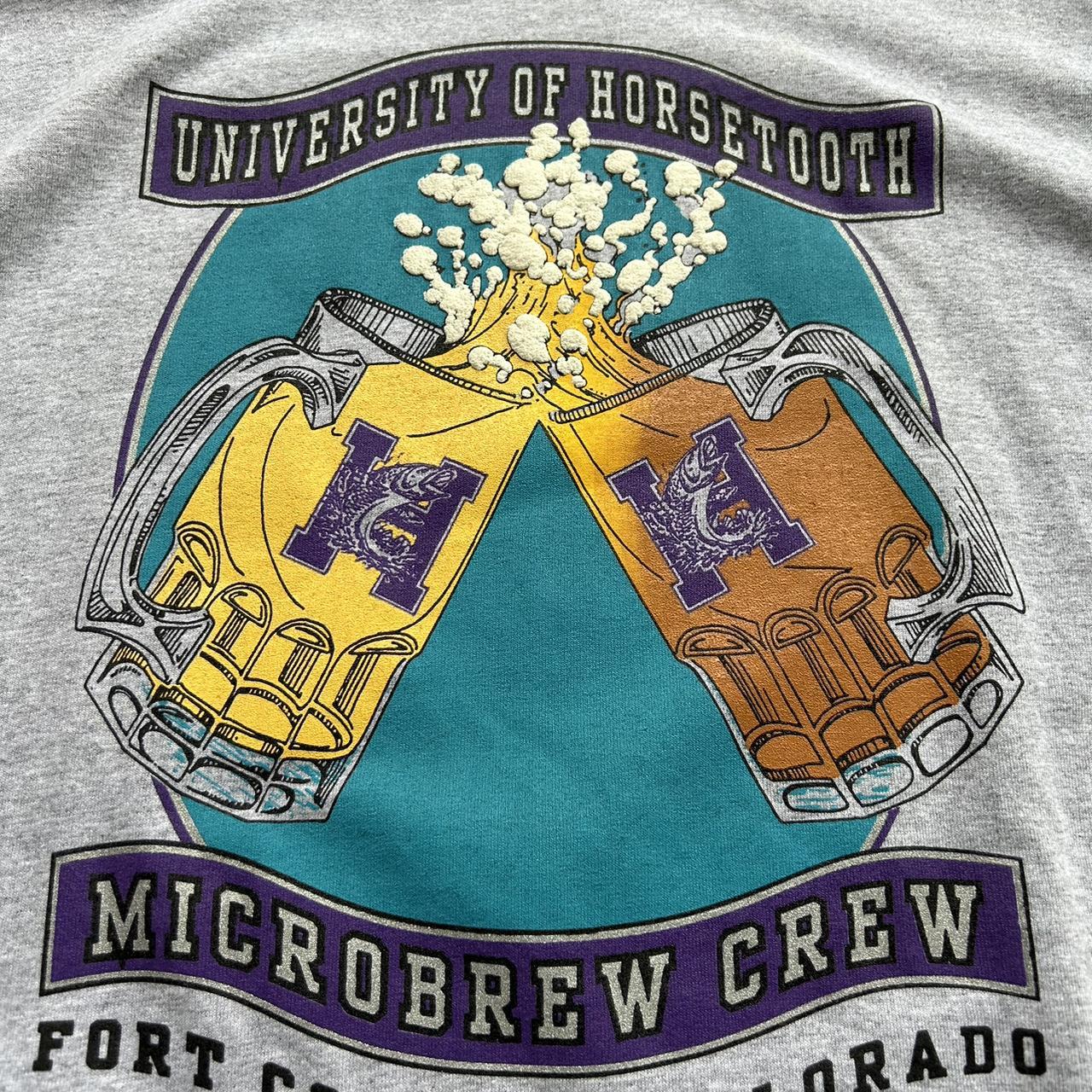Vintage Russel University of Horsetooth Fort Collins Tshirt Size Medium