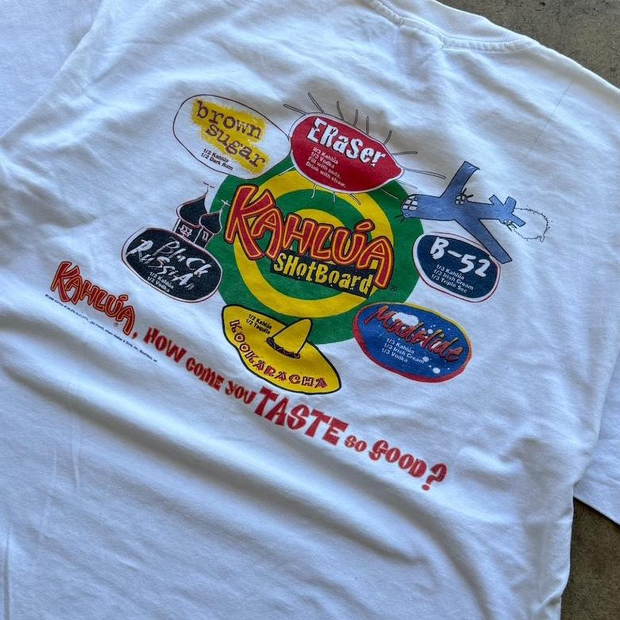 Men's Vintage 90's Kahlua Liquor Graphic t-shirt Size XL