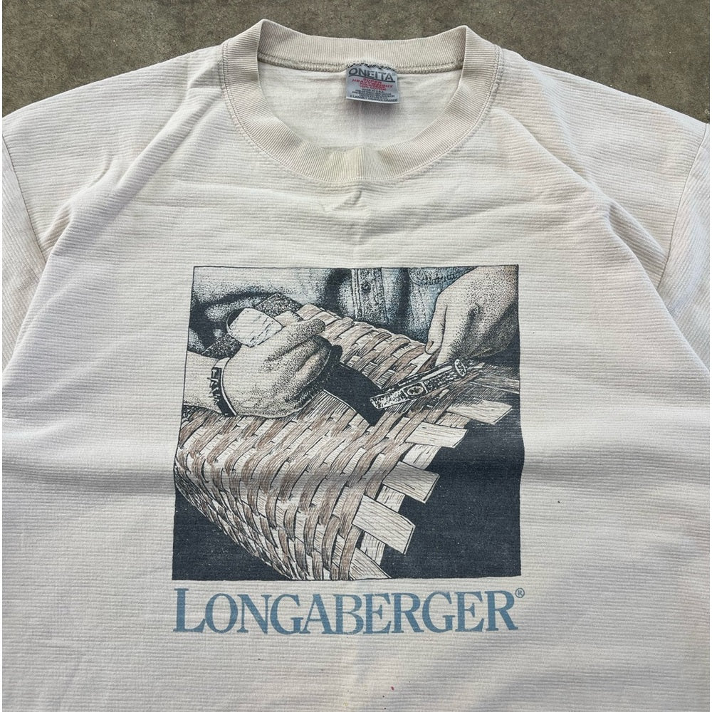 Men’s vintage 90s Textured graphic t-shirt size XL