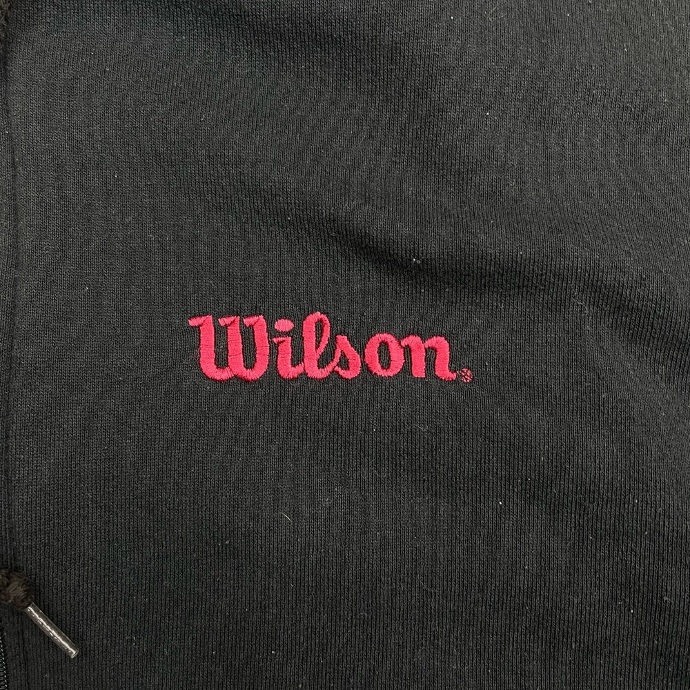Men’s vintage Wilson Heavyweight Full zip Hooded Sweatshirt size XL