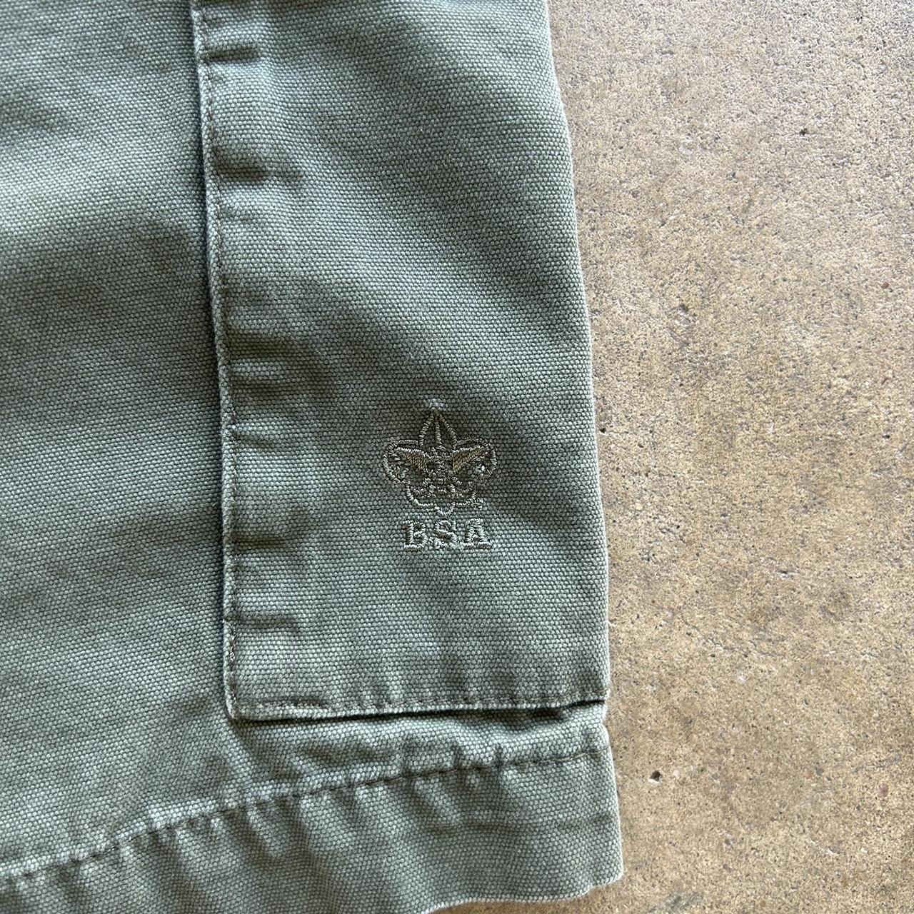 Men's BSA Olive green Cargo Shorts Size 30