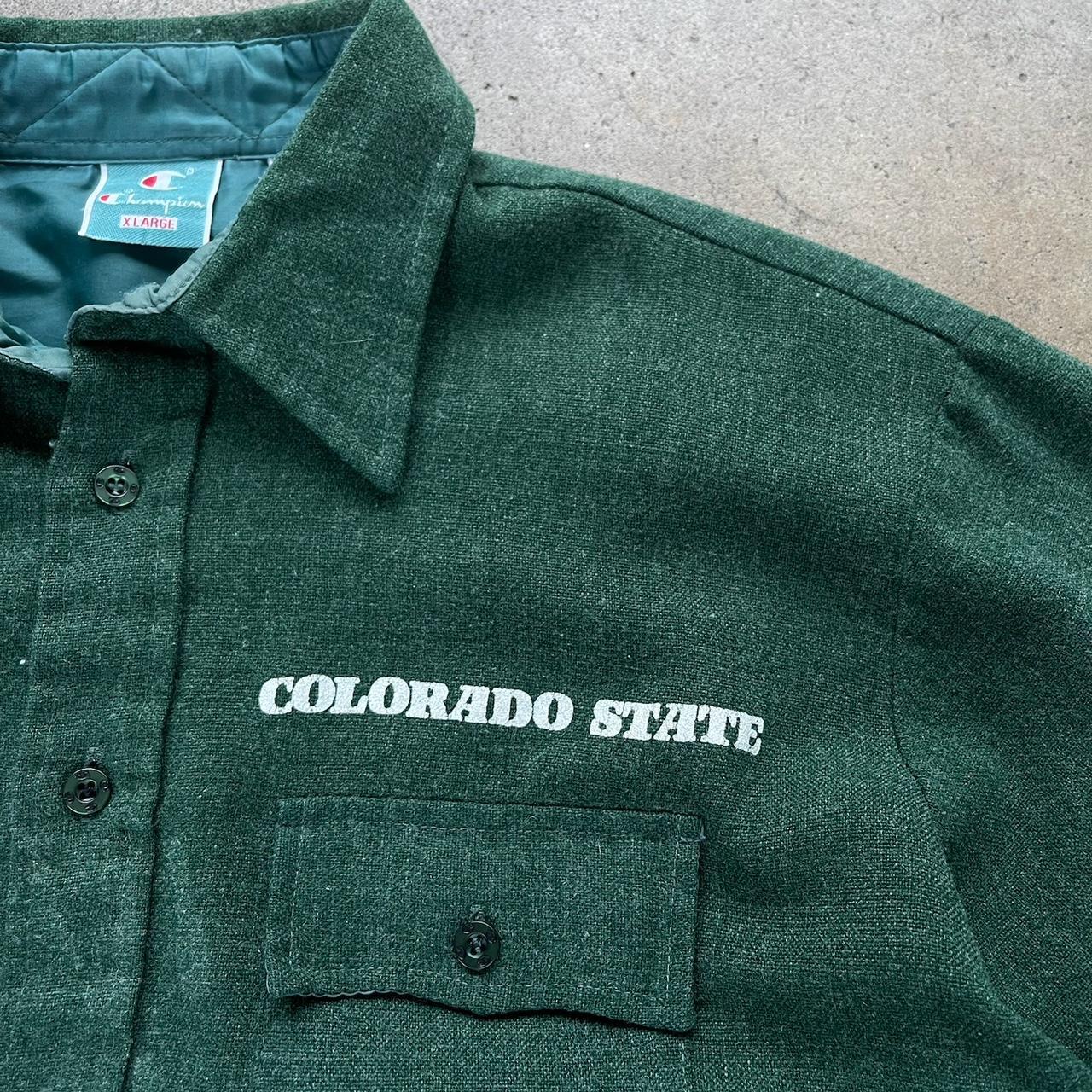 Vintage Champion Colorado State University Button up