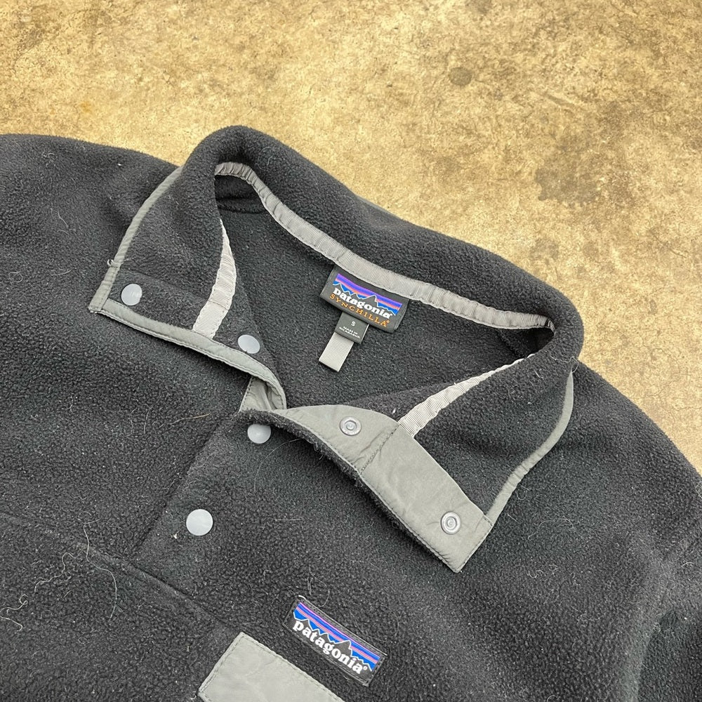 Men's Vintage Patagonia Synchilla Snap T Pullover Size Small
