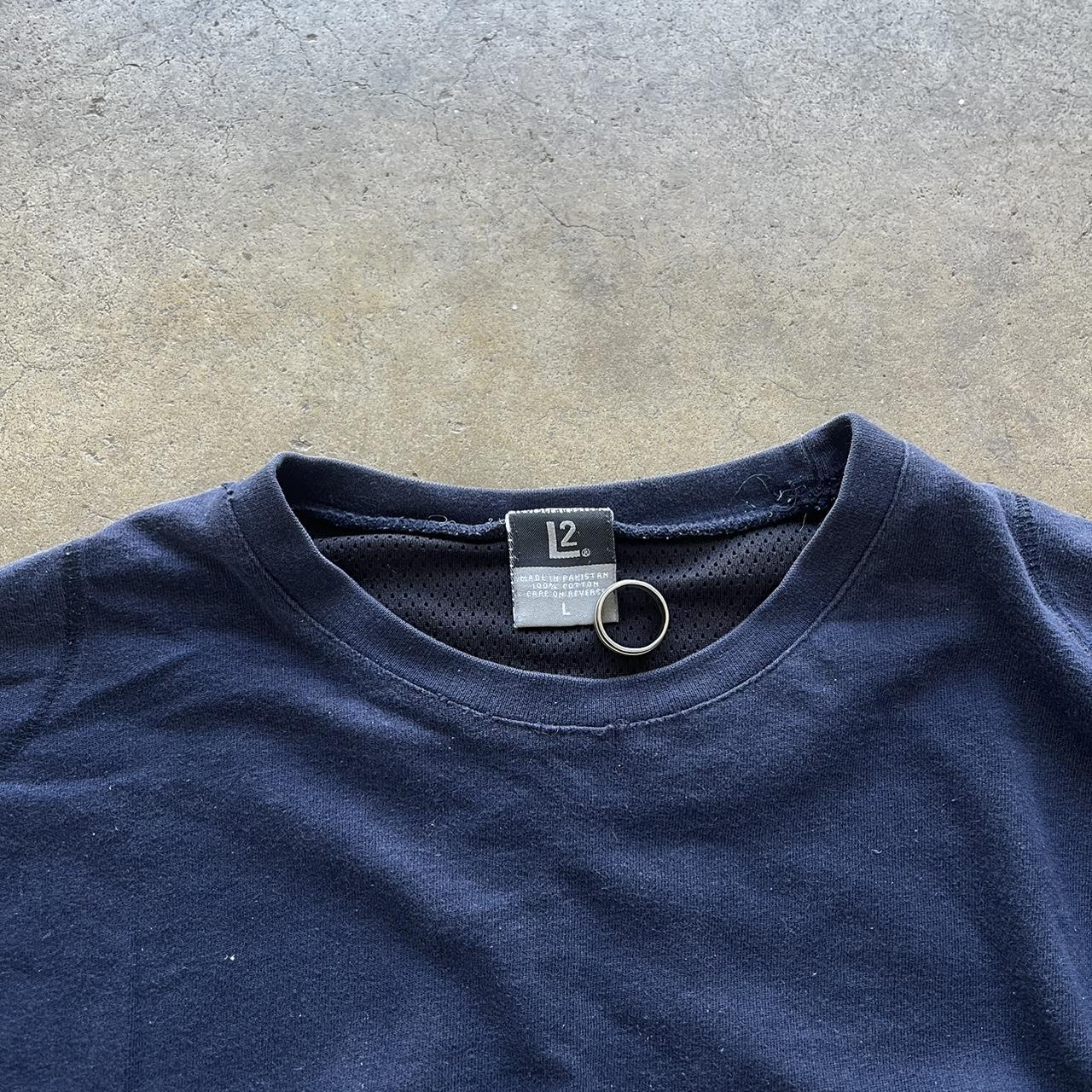 Vintage L2 Levis Blank Dark Blue Long sleeve Size Large