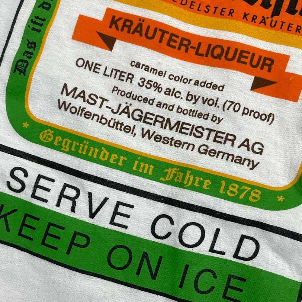 Vintage 90s Jäegermeister graphic t-shirt size XL