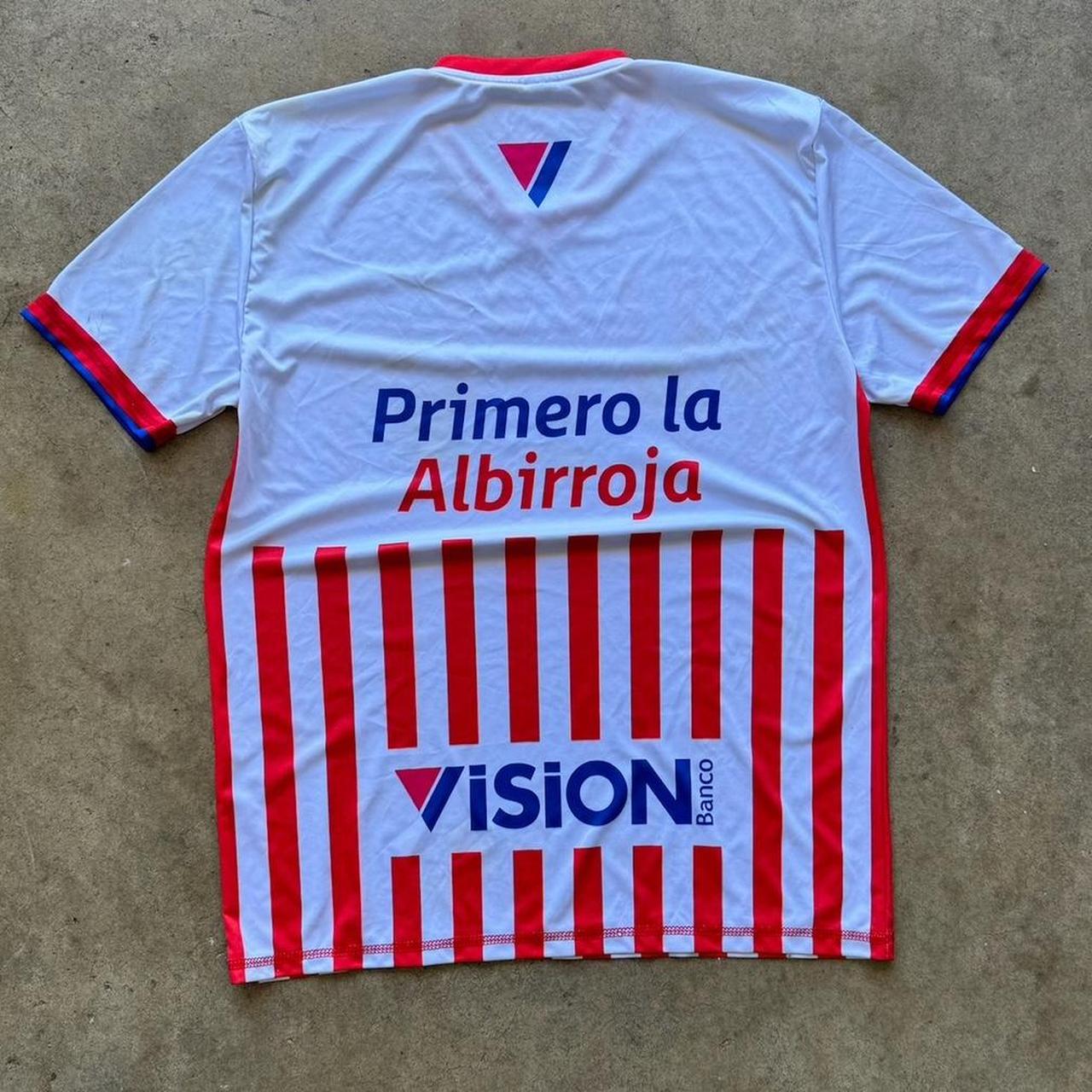 Men's Paraguay No Name Soccer Jersey Size Large