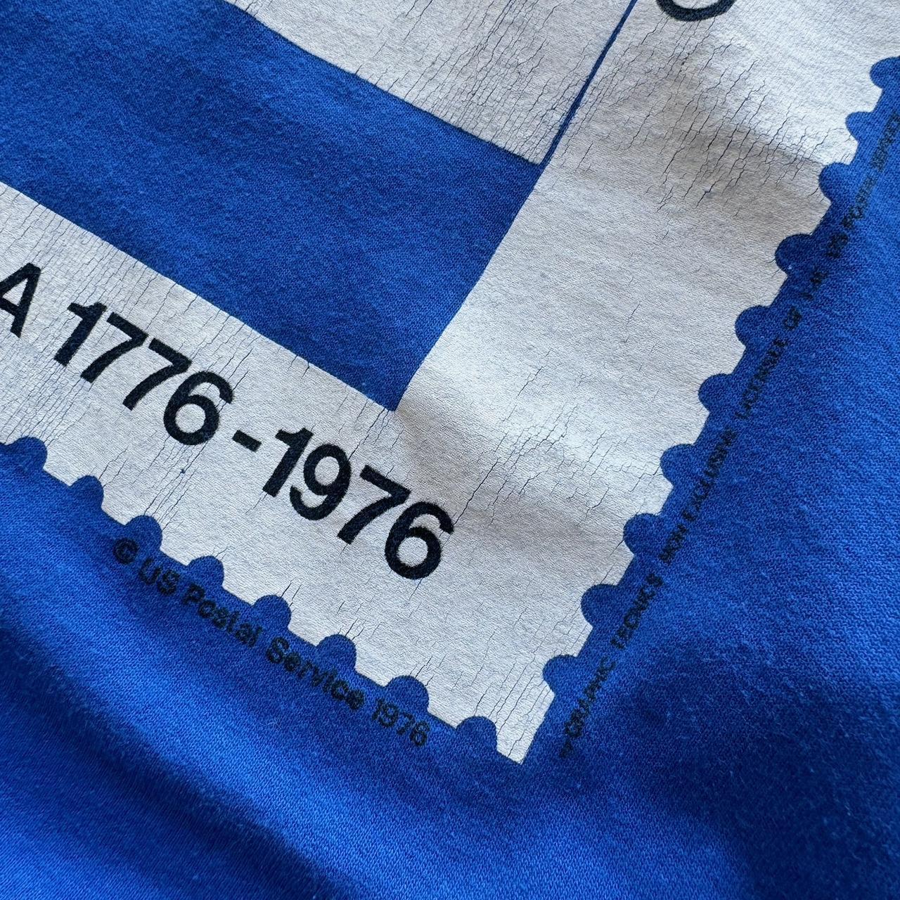 Colorado US Postal Service Vintage 70s Tshirt size: Large 1976