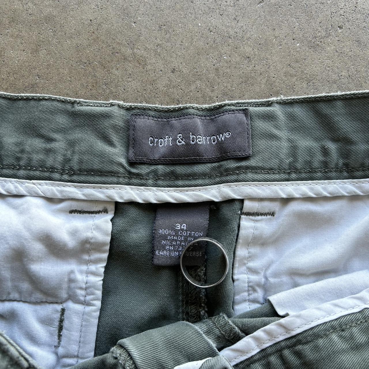 Craft and Barrow green cargo shorts size 34