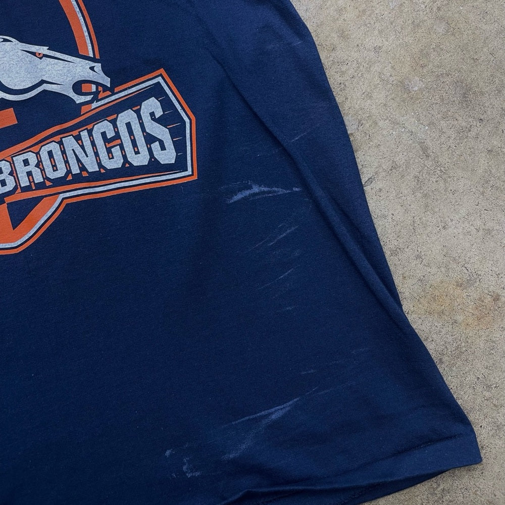 Vintage 98' Denver Broncos AFC Champions T-shirt size L