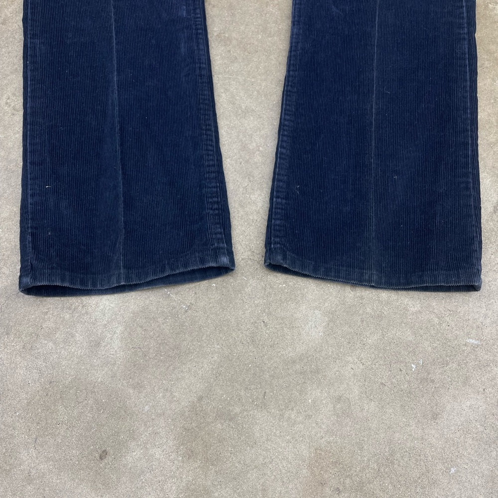 Vintage 90s Men's Levi's Navy Blue Corduroy Pants Size 34x32