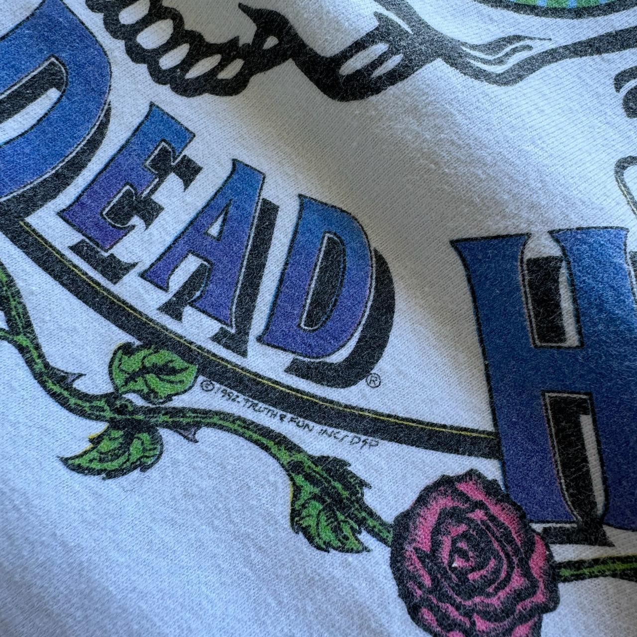 Grateful Dead Vintage 1992 Print Size Fits XL